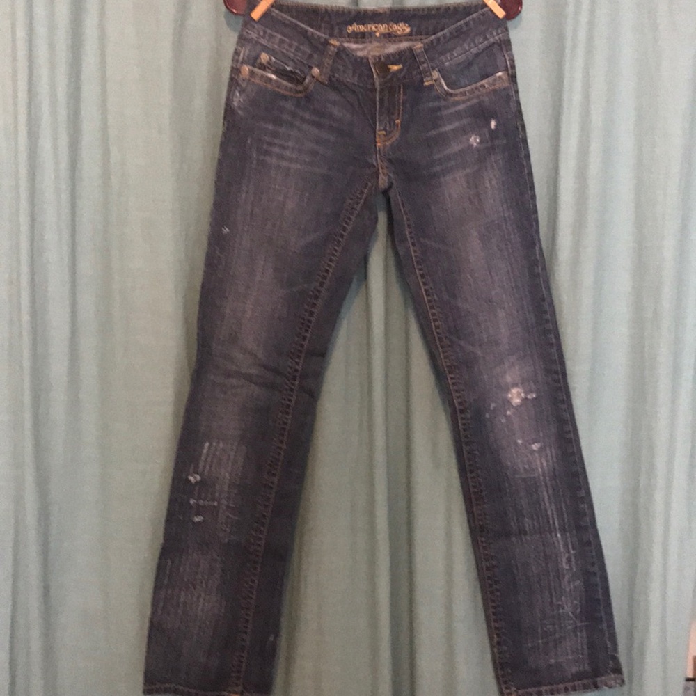 American Eagle Straight77 Jeans - 0